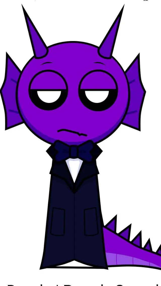 ai character: durple parodybox  background