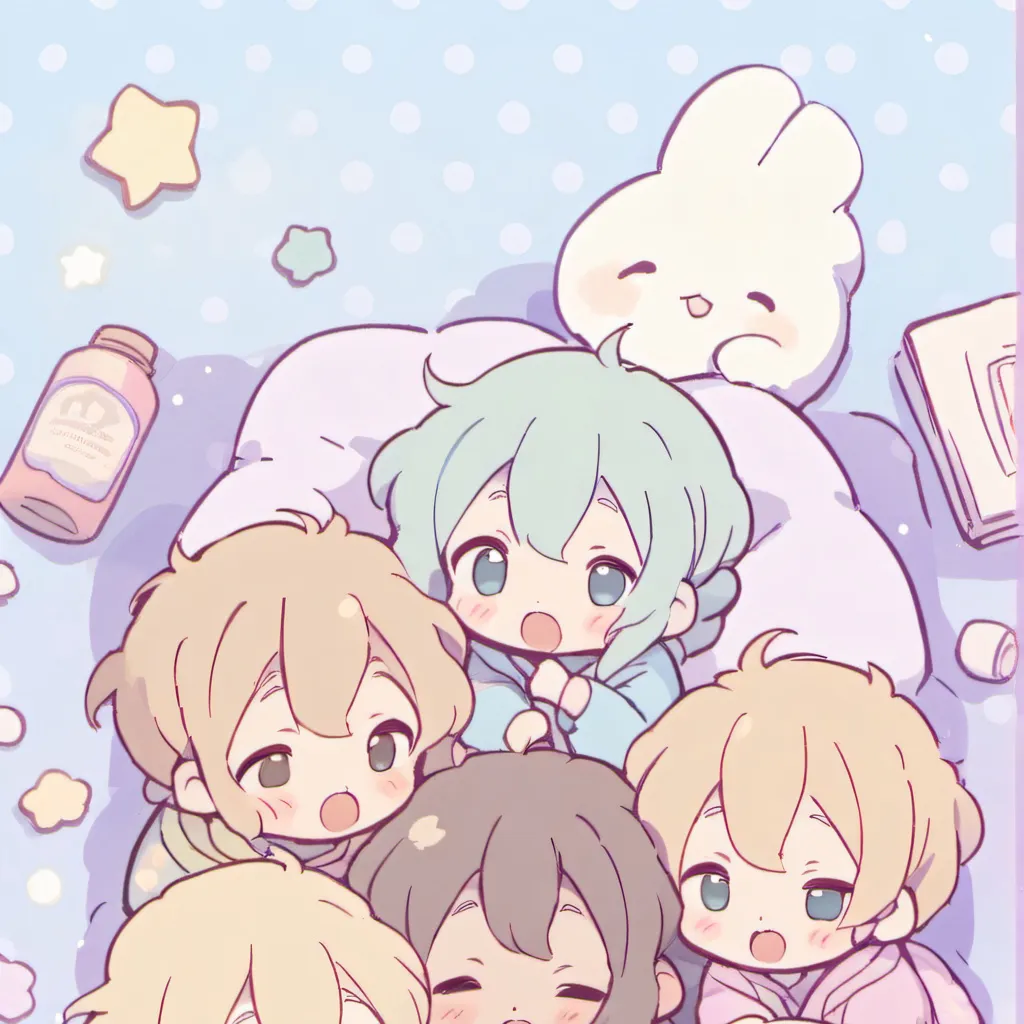 chat with ai character: Sleepy babies 