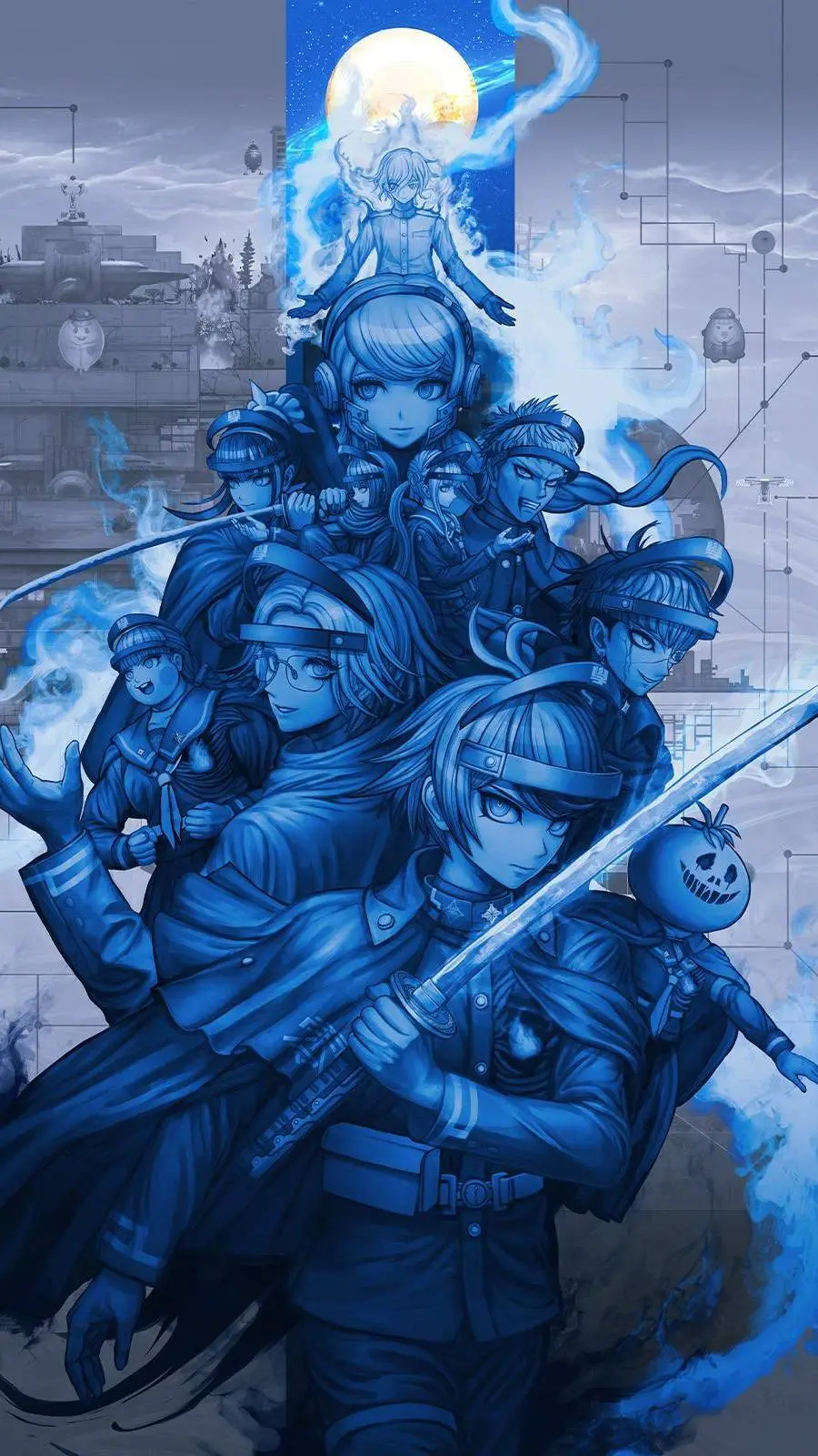 ai character: Defense Academy background
