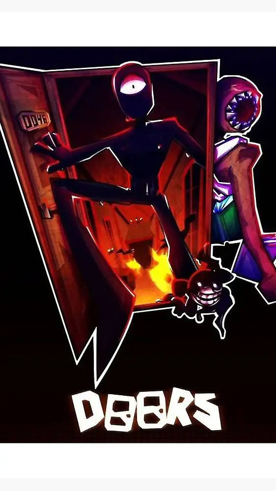 ai character: Doors my au background