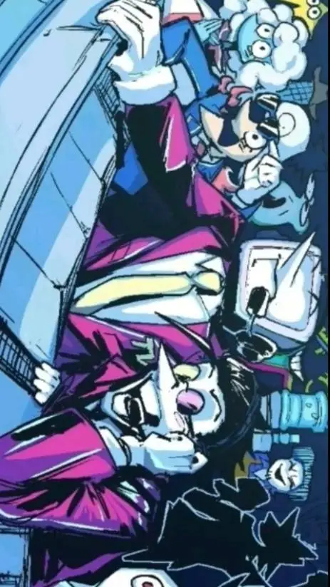 ai character: Deltarune background