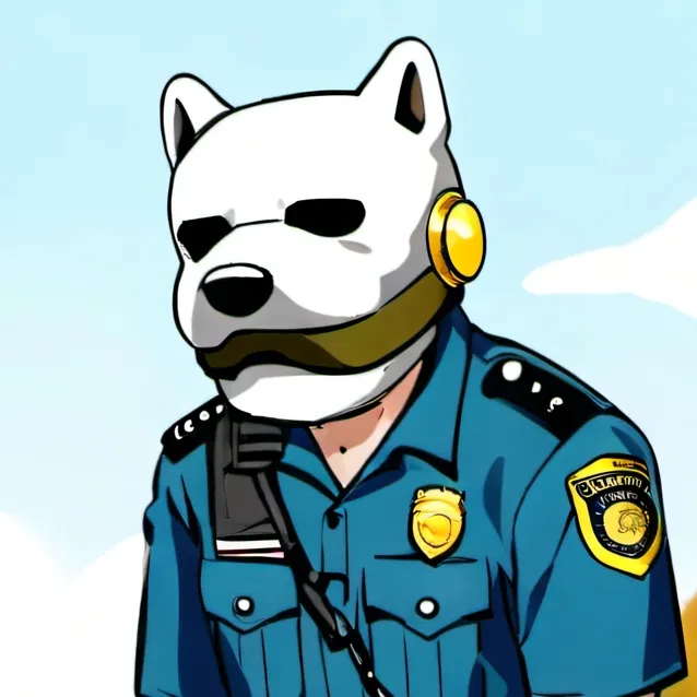 chat with ai character: dog man