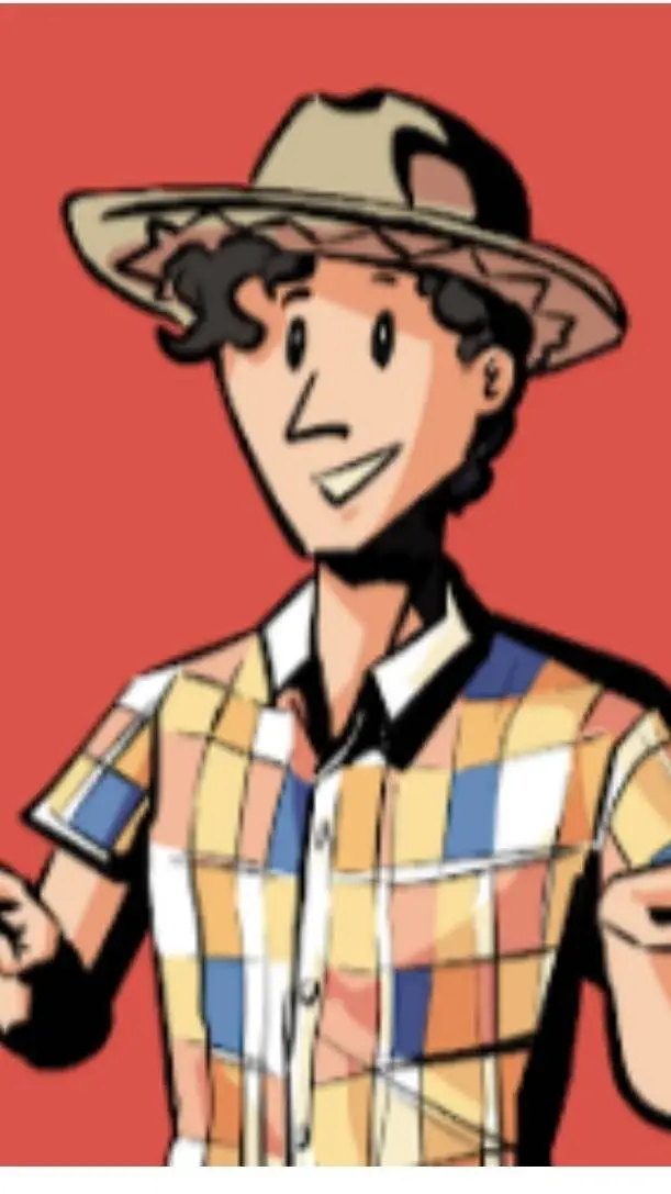 ai character: kevin background