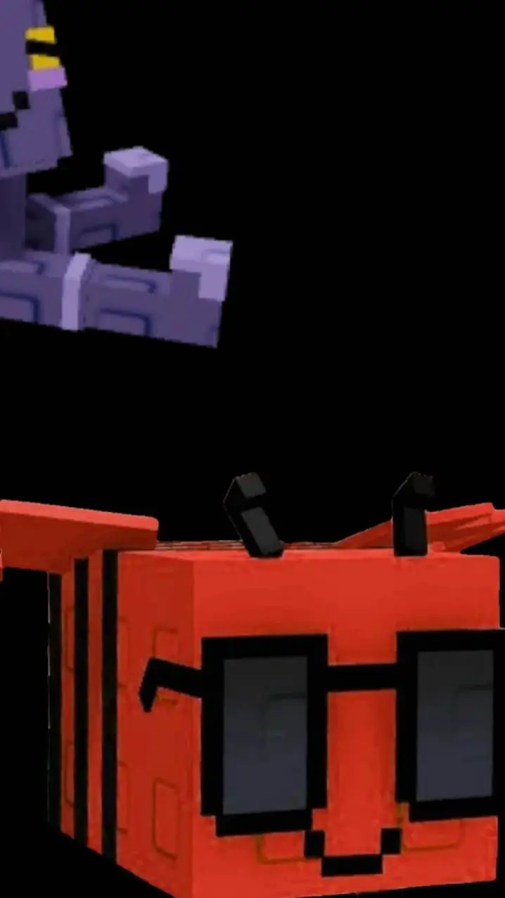 ai character: disco bee background