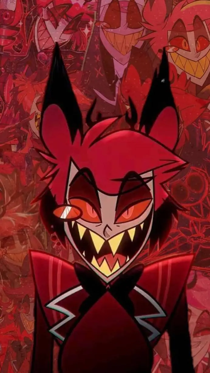 ai character: Alastor in a Box background