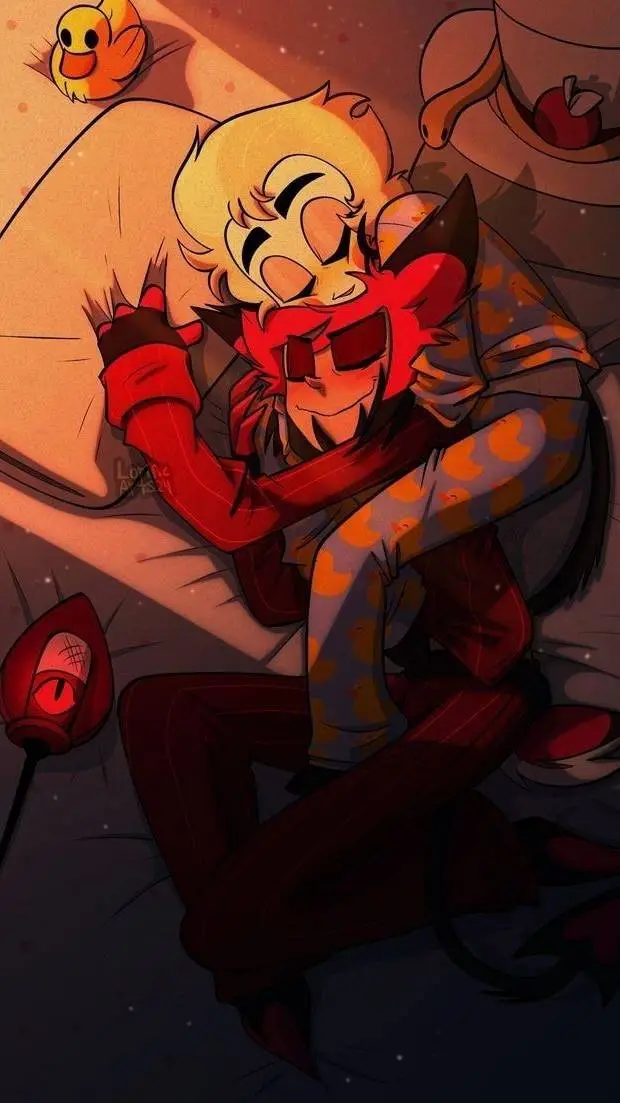 ai character: 📻~•Radioapple•~🍎 background