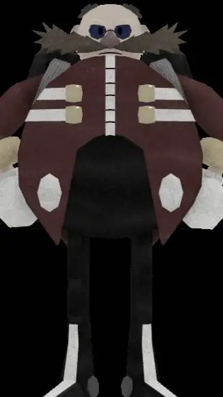ai character: Dr. Eggman  background