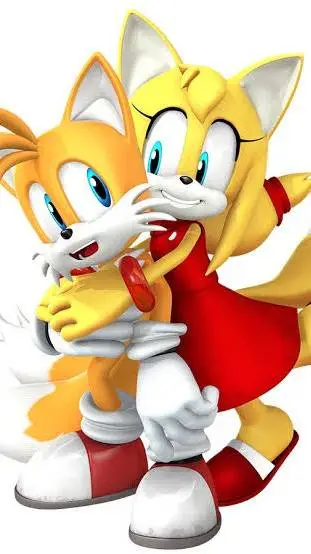 ai character: Tails X Zooey  background