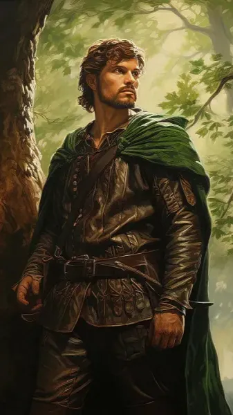 ai character: Halloran  background