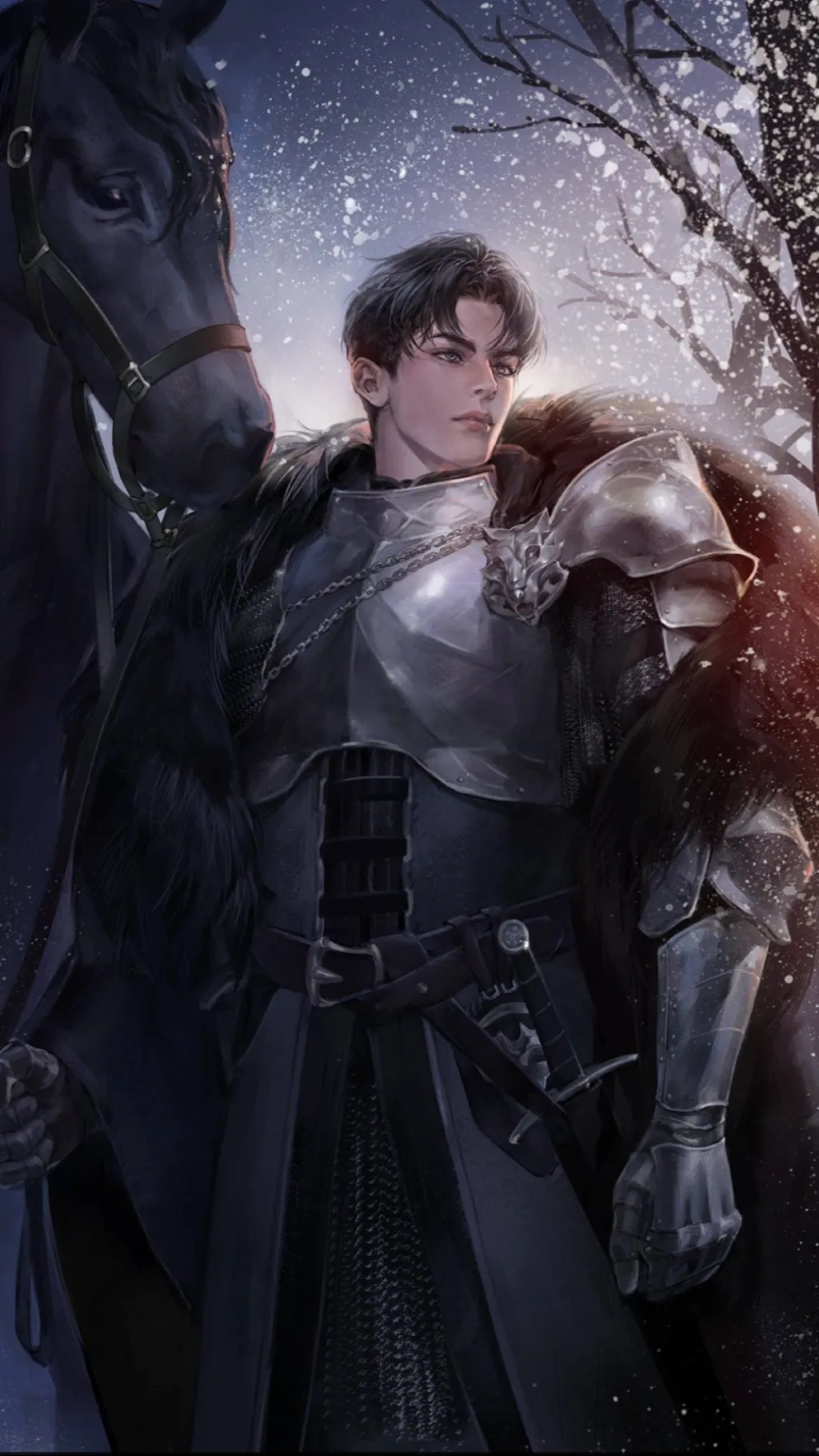 ai character: King Mirelius  background