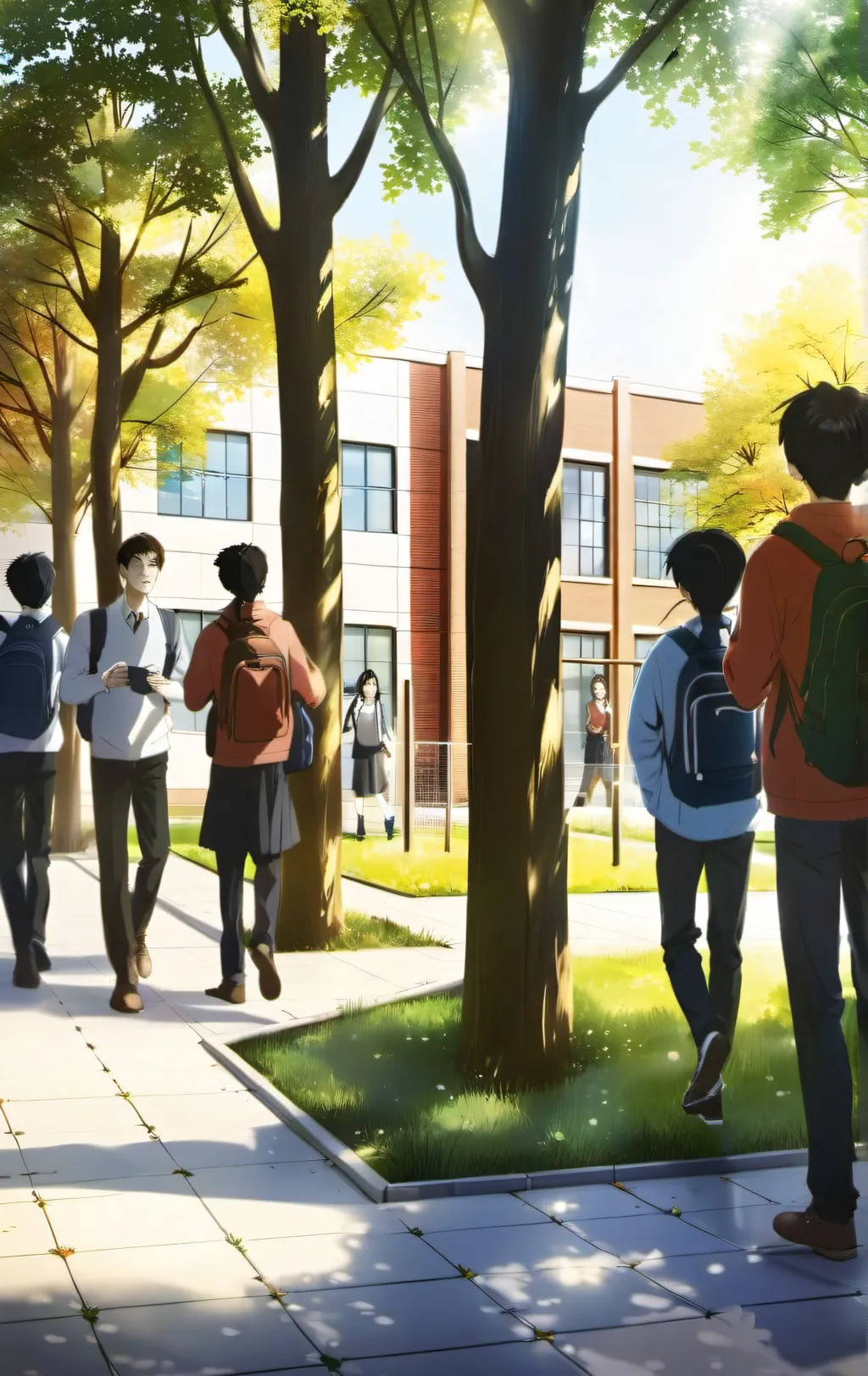 chat with ai character: School