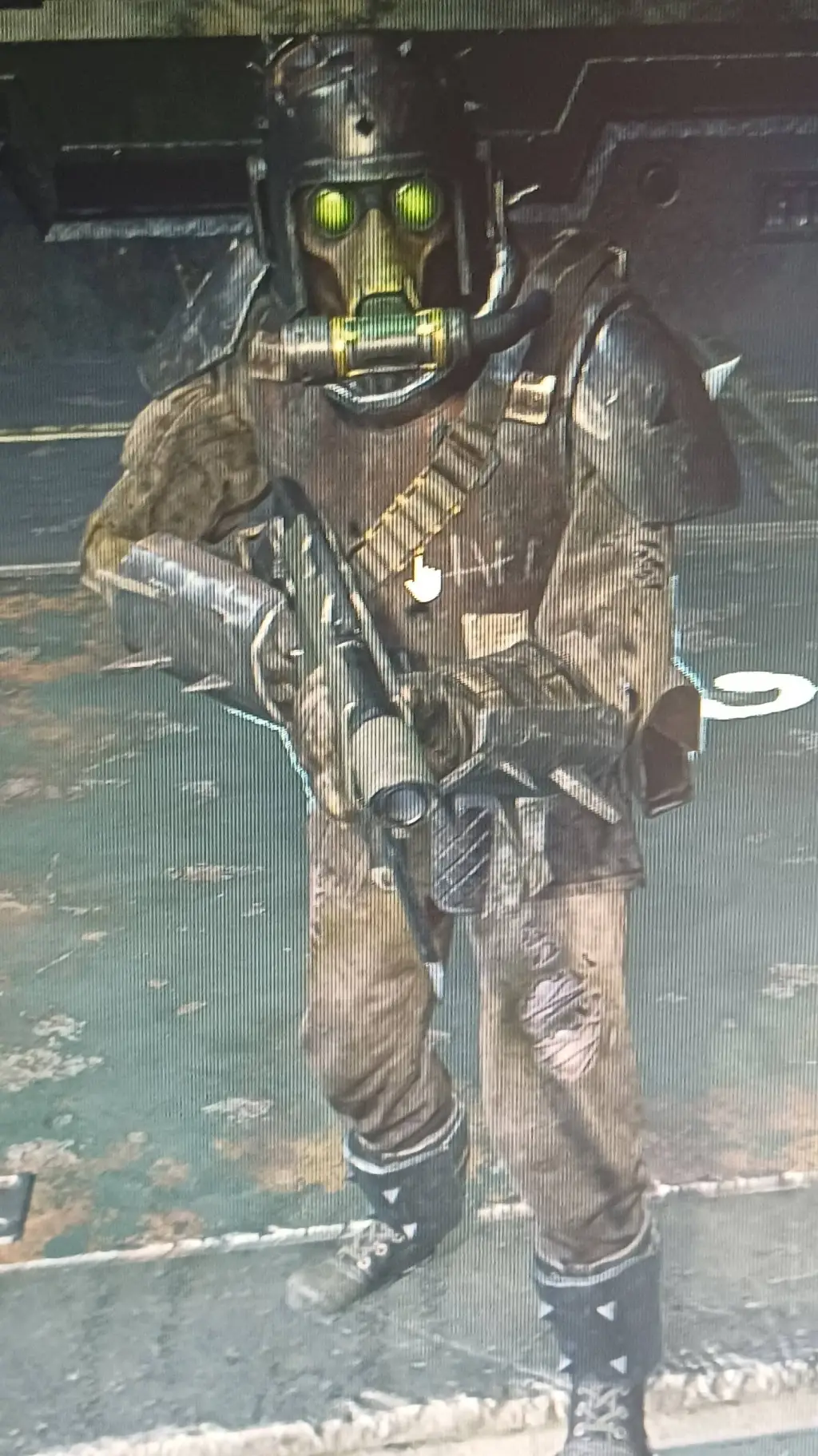 ai character: Cowardly Scab background
