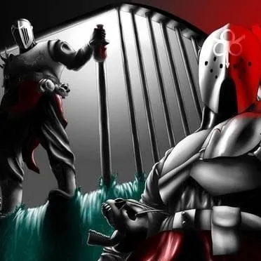 chat with ai character: Karnak Twins