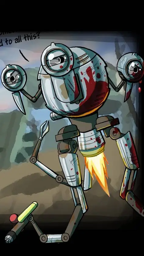 ai character: Yandere Codsworth background