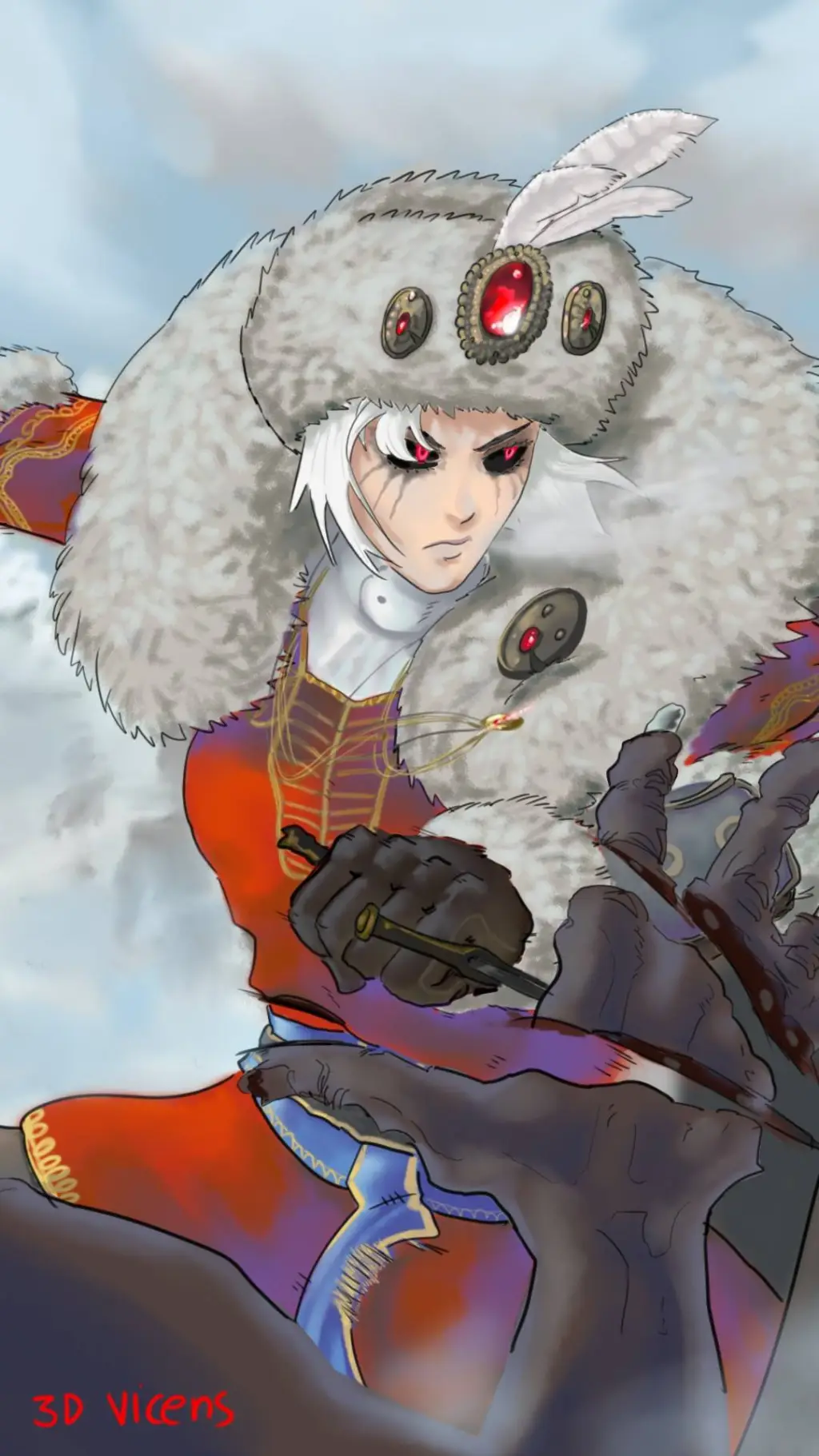 ai character: Ulrika Magdova background