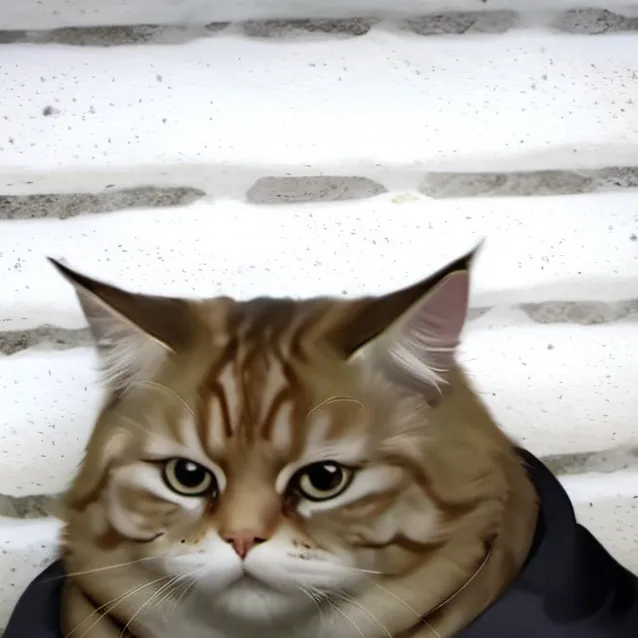 chat with ai character: Whiskers but fat