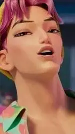 ai character: ABBY MY CRUSH OOOP background