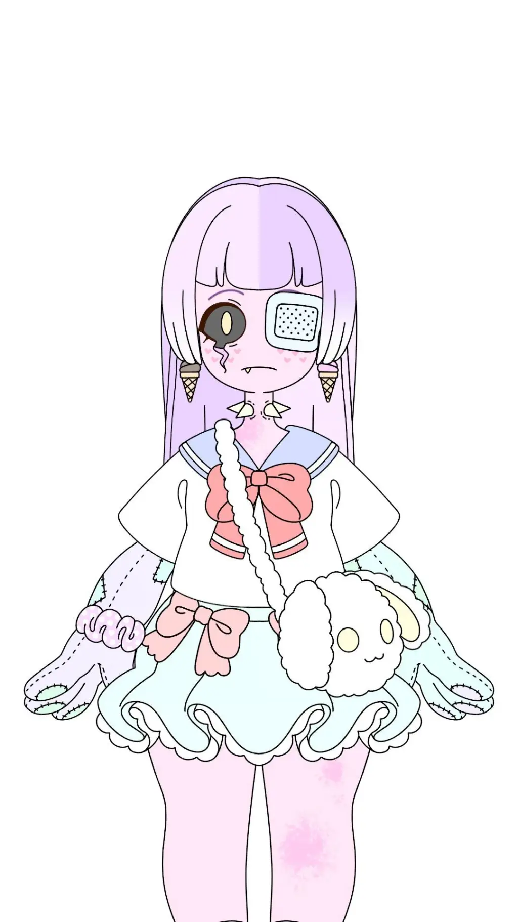 ai character: Whisper ~monster~ background