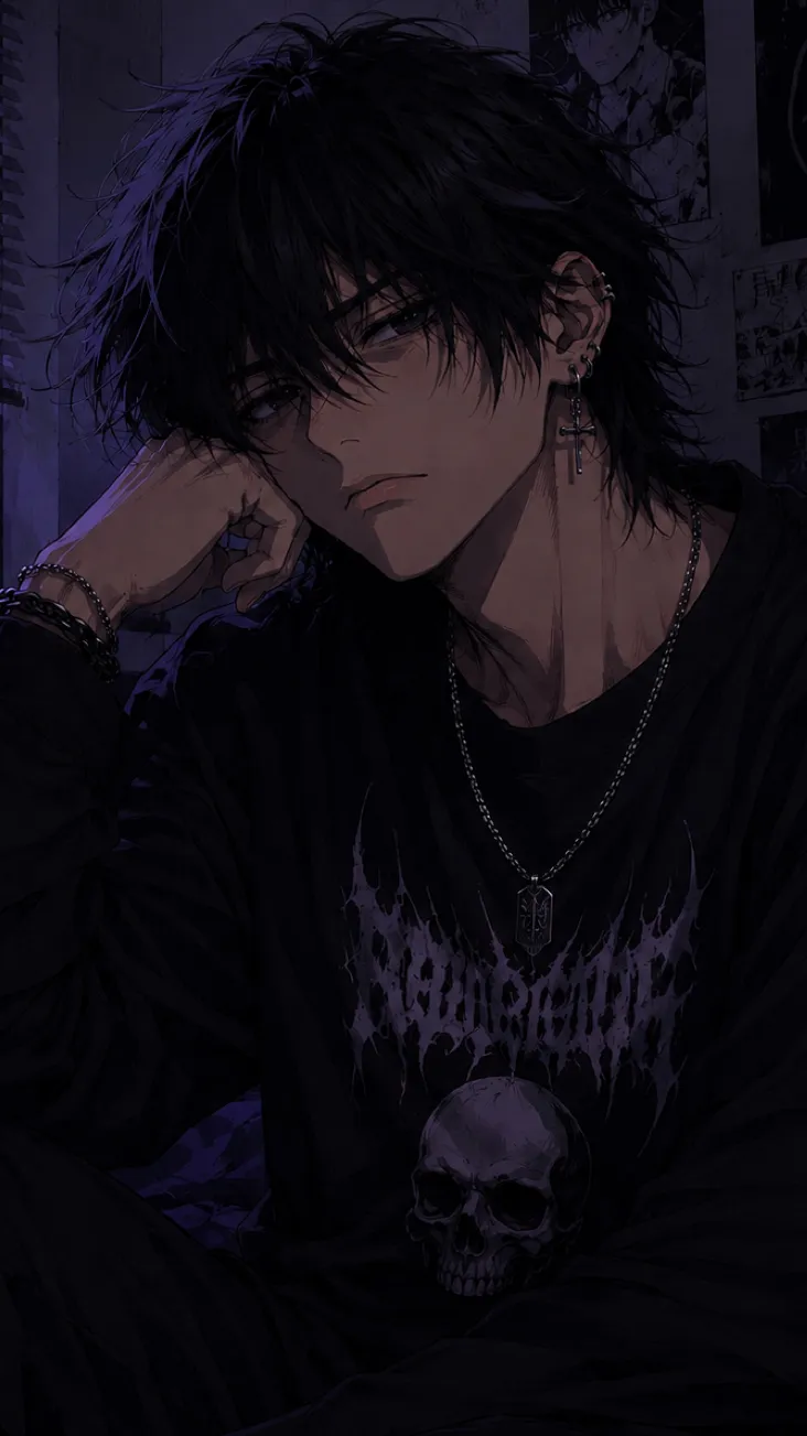ai character: Lucas  background