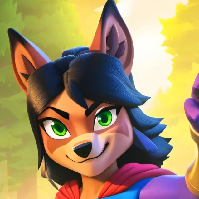 chat with ai character: wolf girl