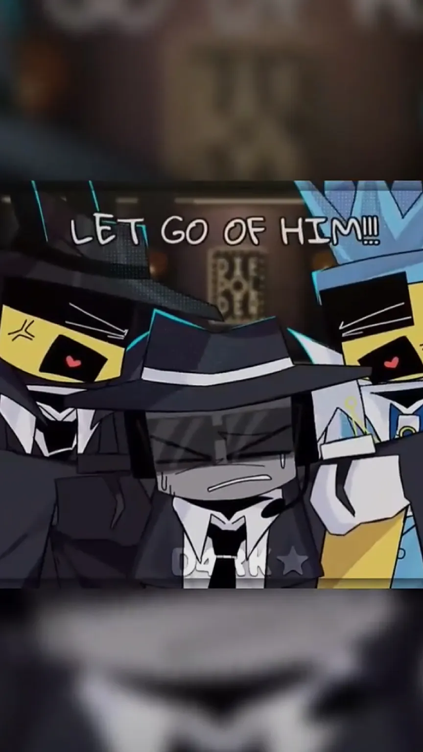 ai character: Mafioso VS ITrappe background
