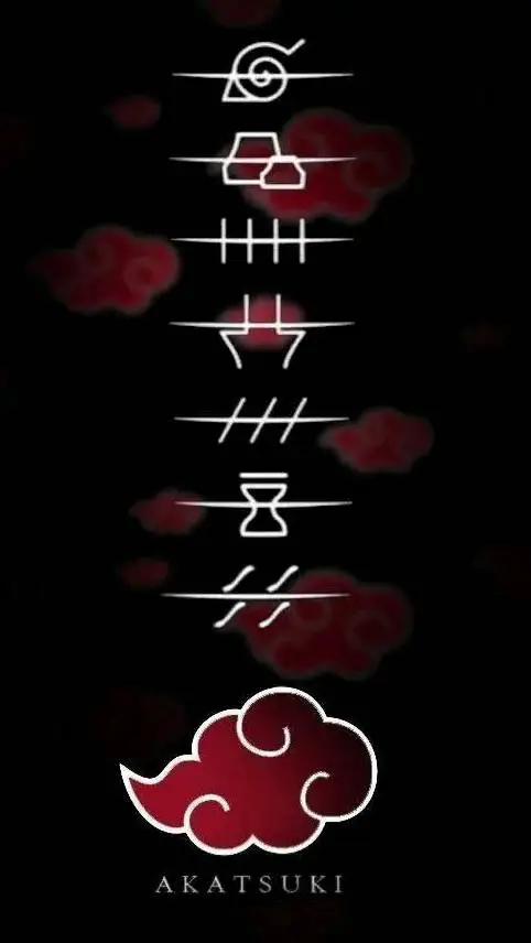 ai character: AKATSUKI  background