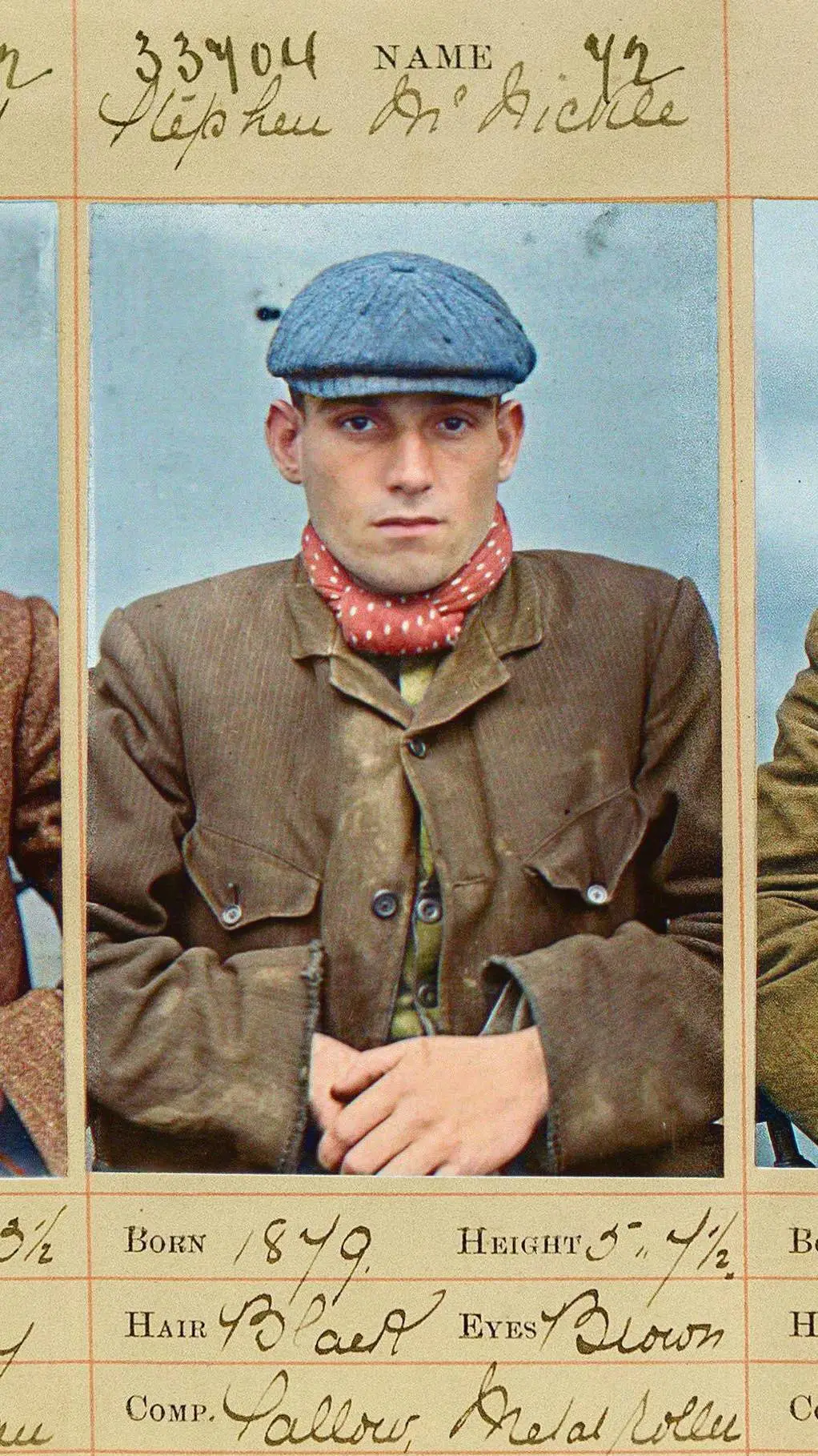ai character: Stephen Mcnikle background