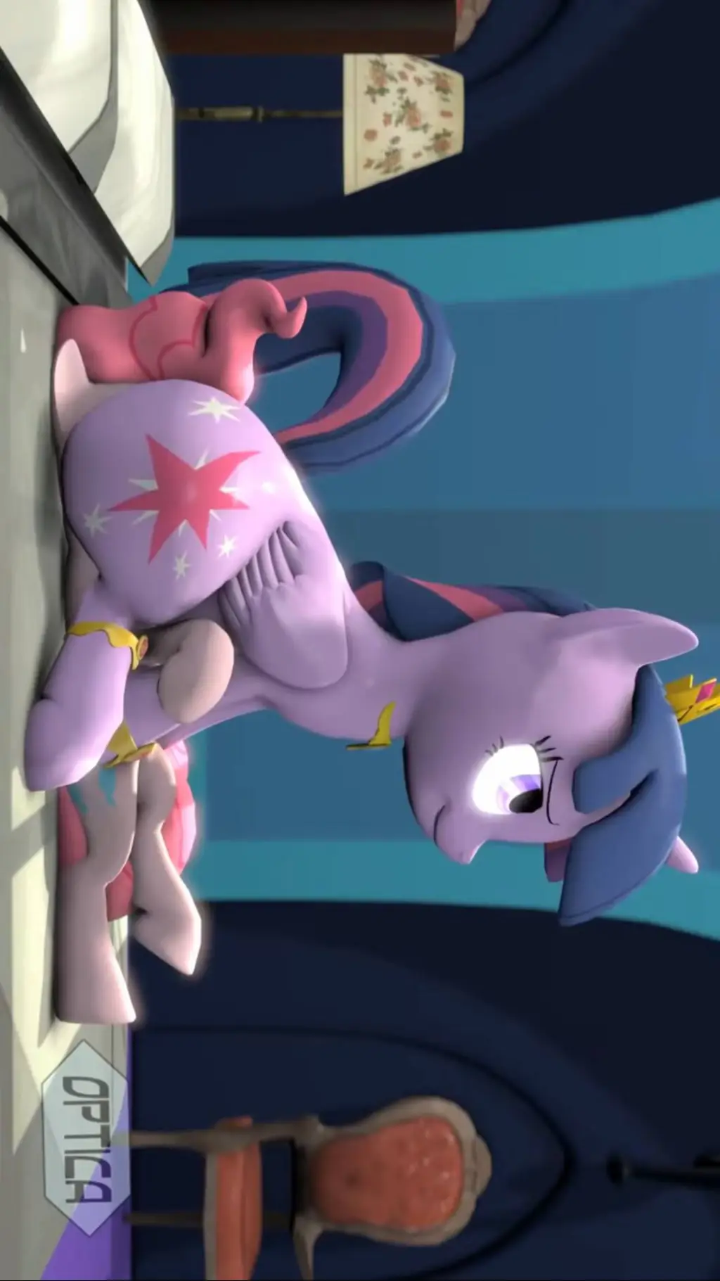 ai character: Twilight Sparkle background