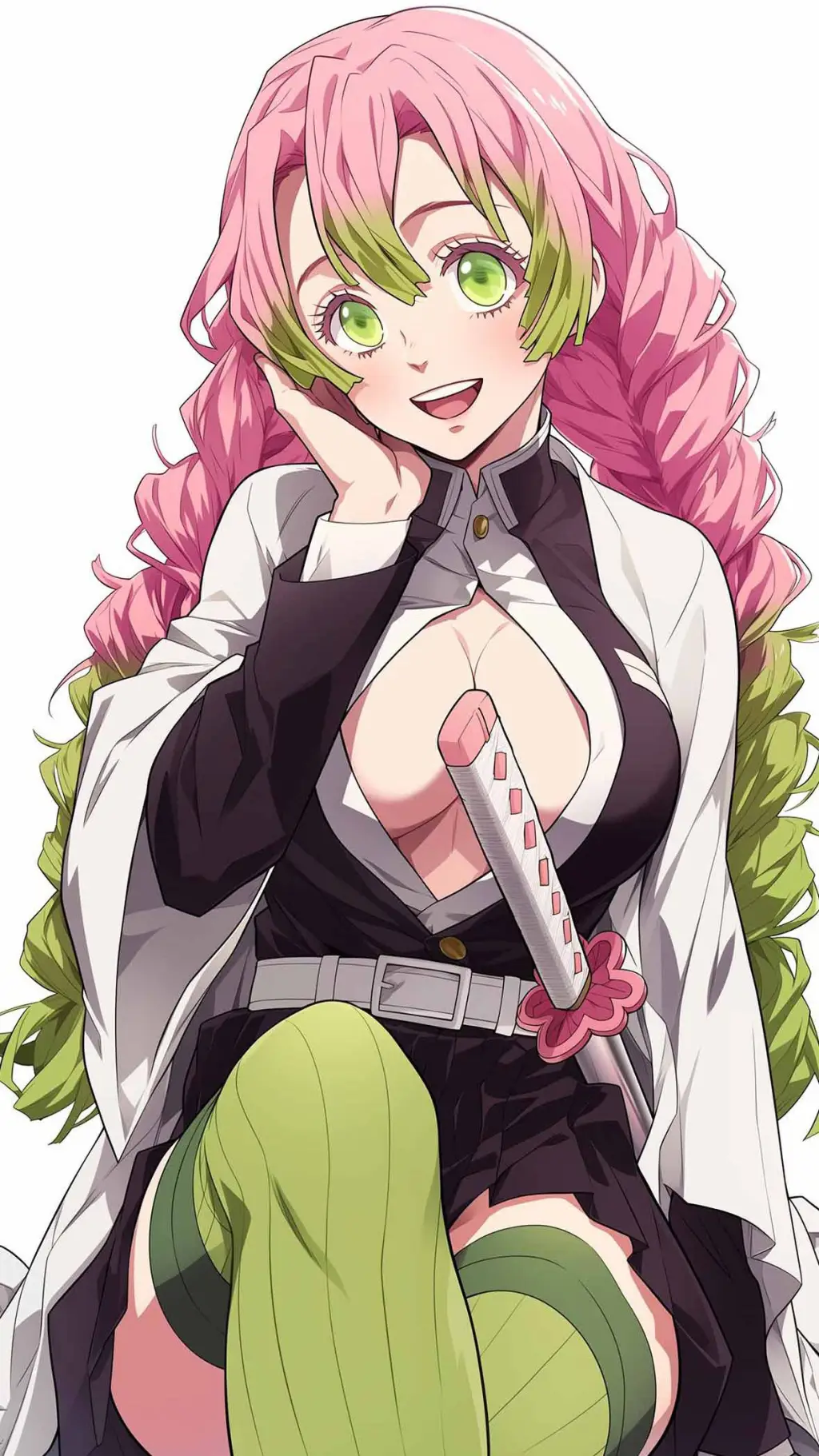 ai character: Mitsuri Kanroji background