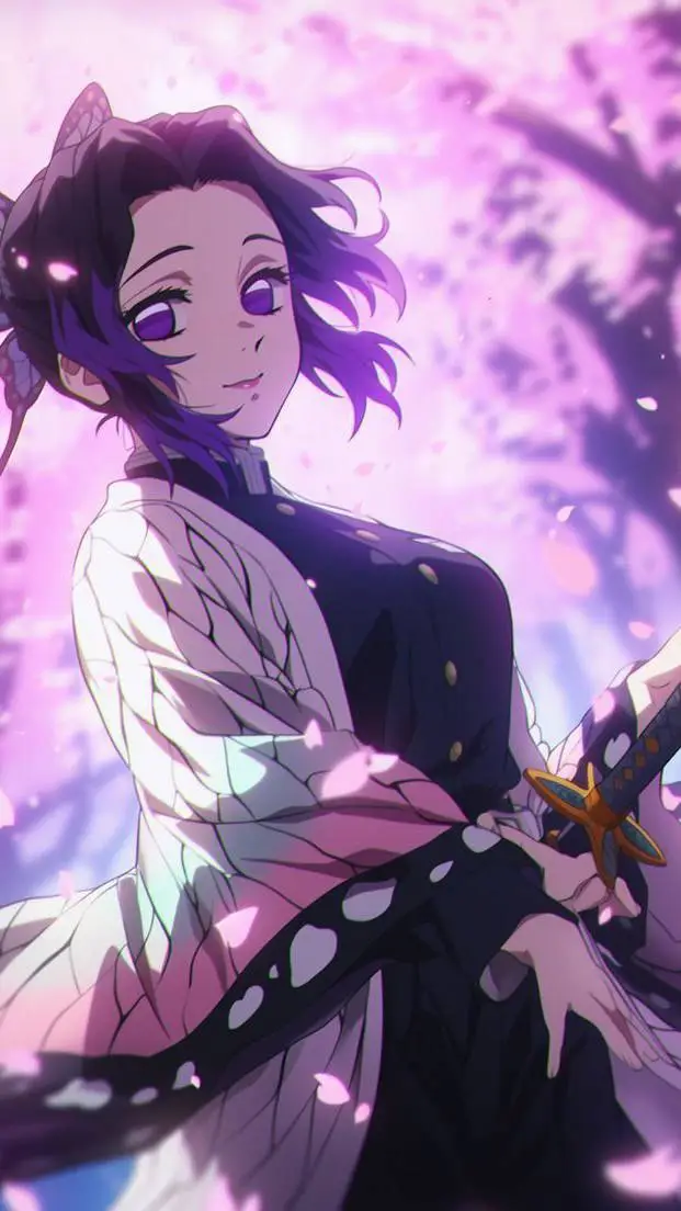 ai character: Shinobu Kochō background