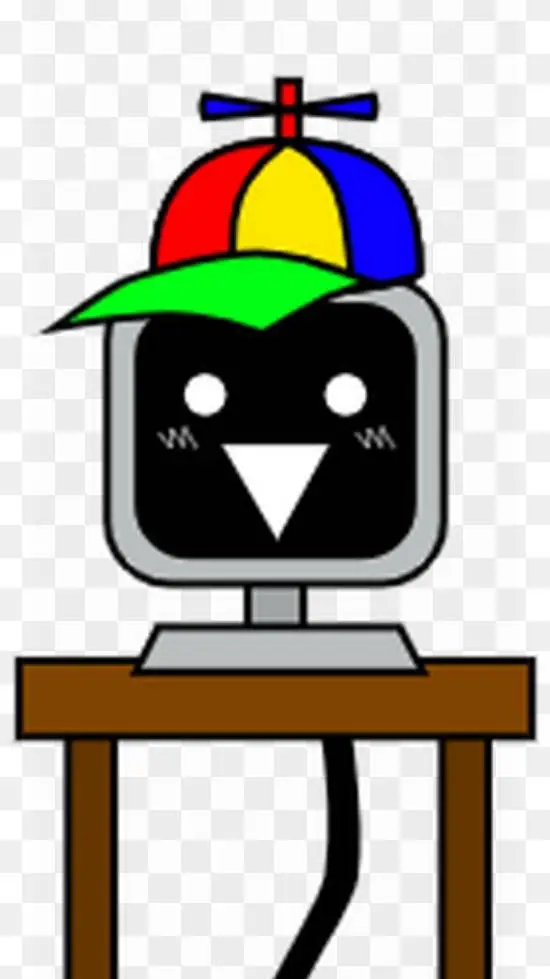 ai character: Mr fun computer background
