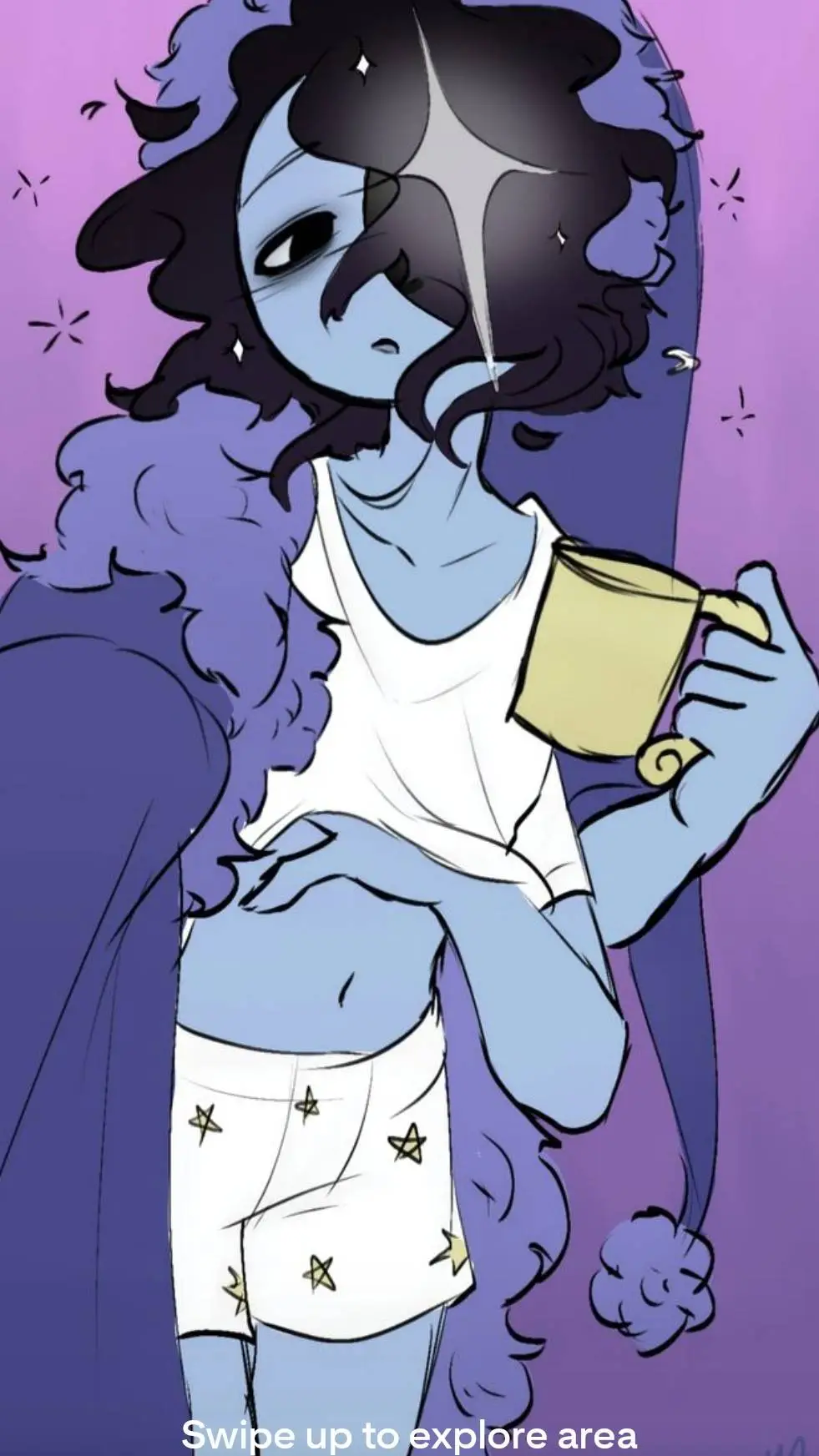 ai character: astro🌙⭐️✨️💫🌟🌘 background