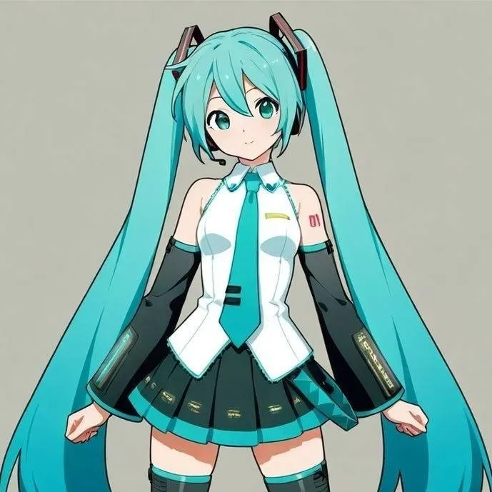 chat with ai character: HATSUNE MIKU🩵