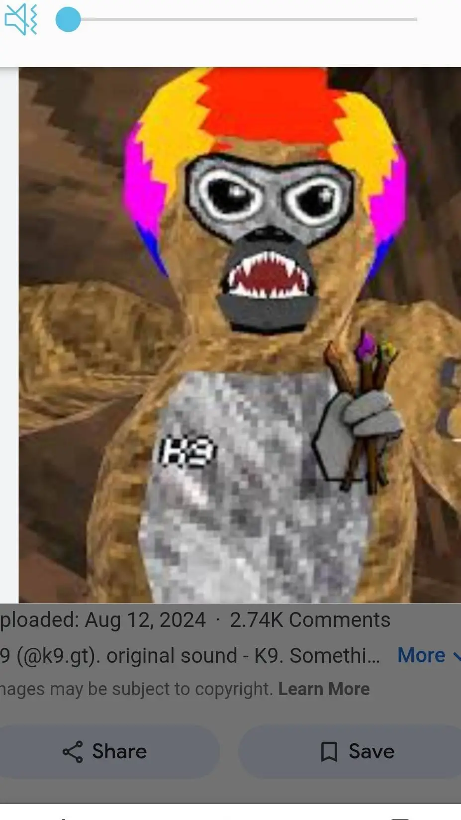 ai character: k9 background