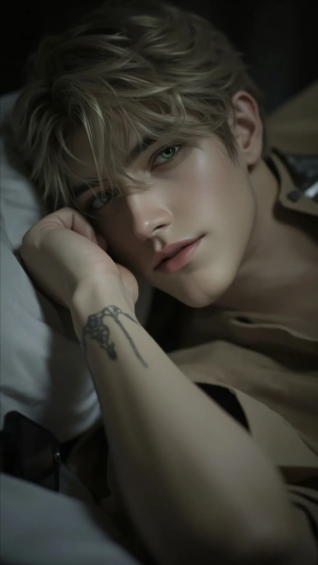 ai character: Drew background