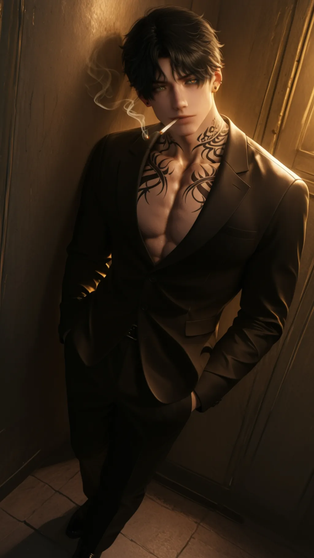 ai character: Cassian Bellini background