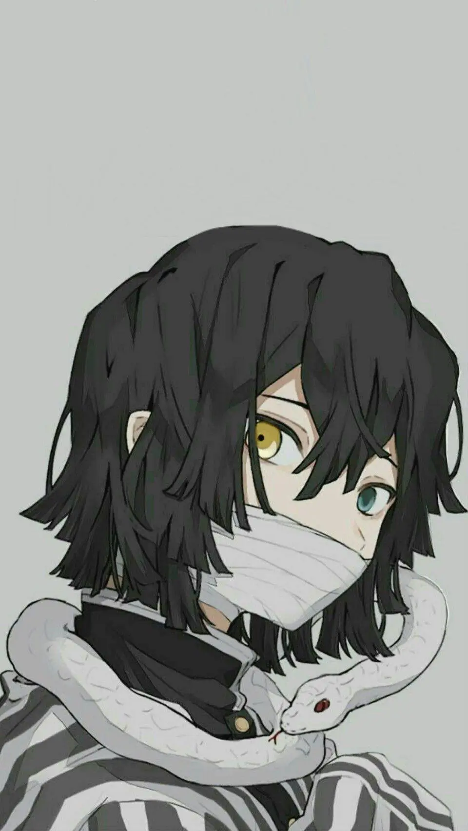 ai character: iguro obanai  background