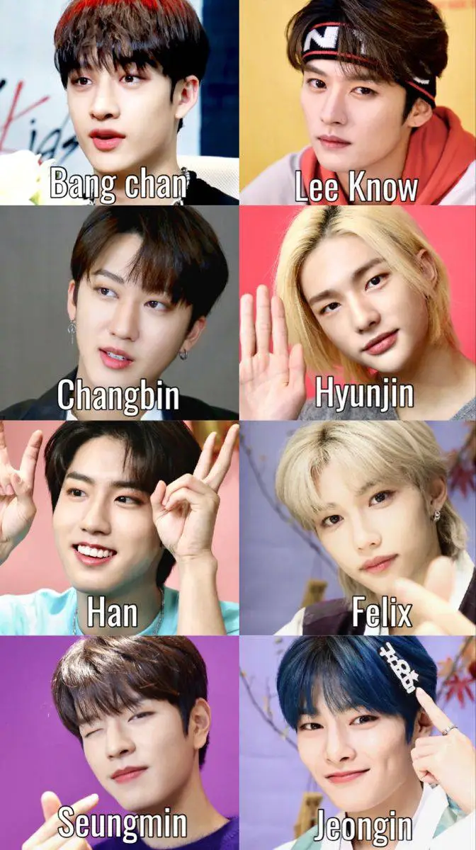 ai character: stray kids background
