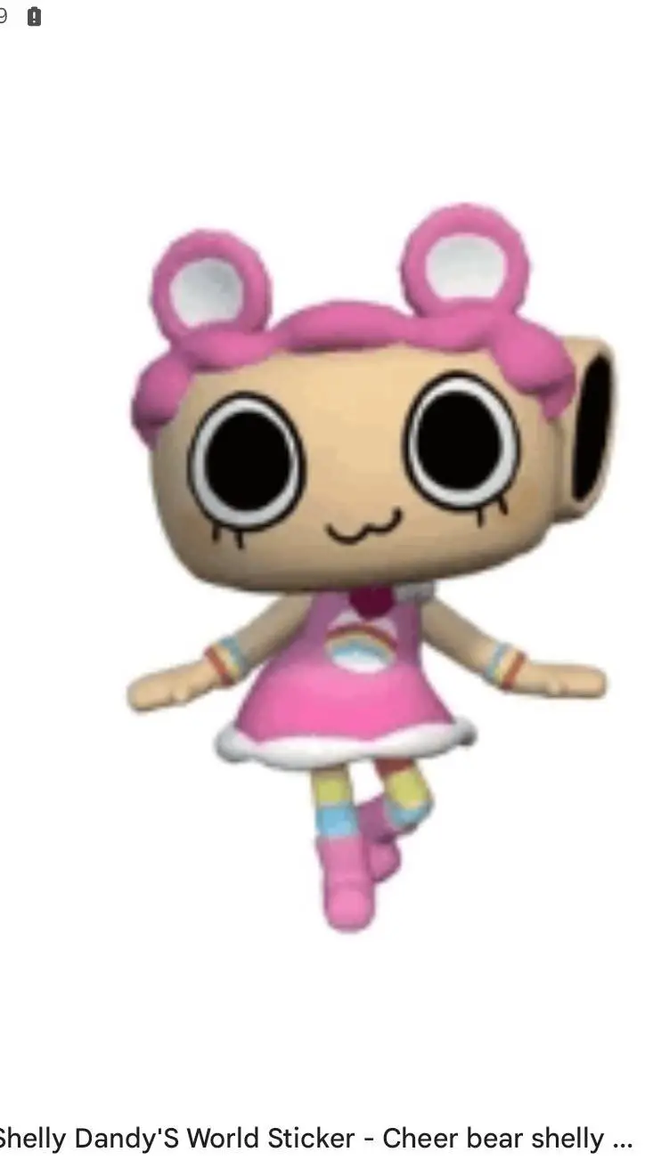 ai character: cheerbear shelly  background