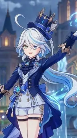 ai character: 💙~Furina~🤍 background