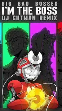 ai character: 🖤🤍❤️Dj Cutman🖤🤍❤️ background