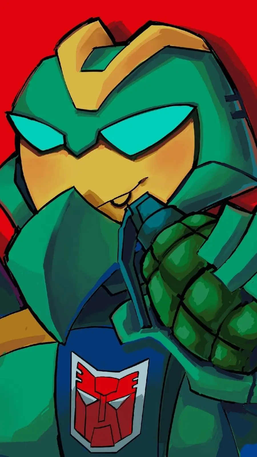 ai character: 💜Wasp💚 background