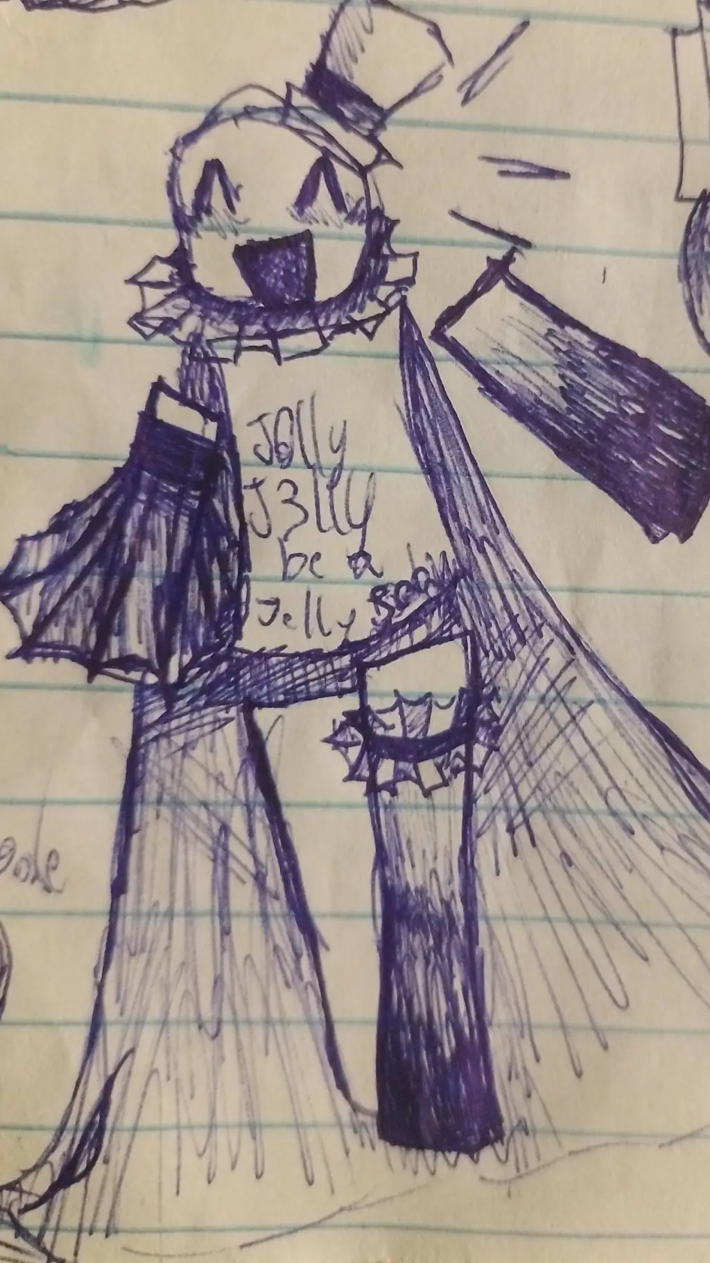 ai character: J0lly J3lly background