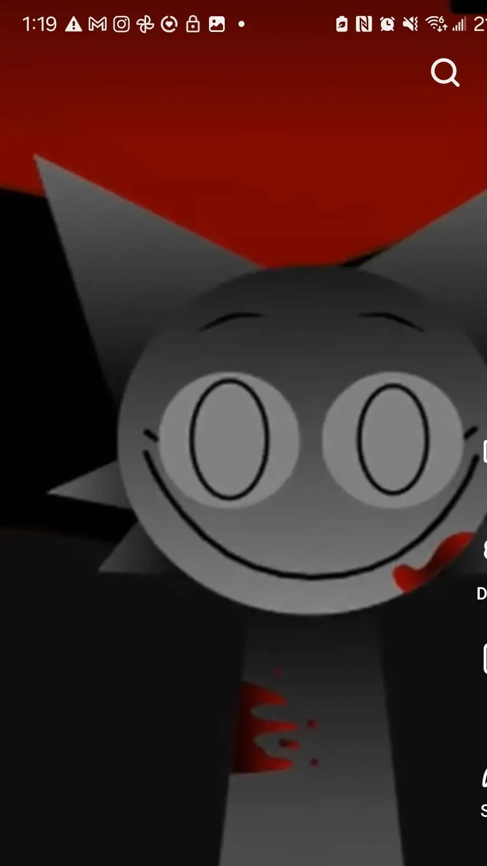 ai character: (HORROR) Wenda background