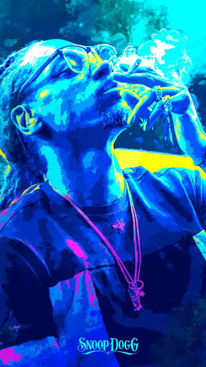 ai character: Snoop D O double G background