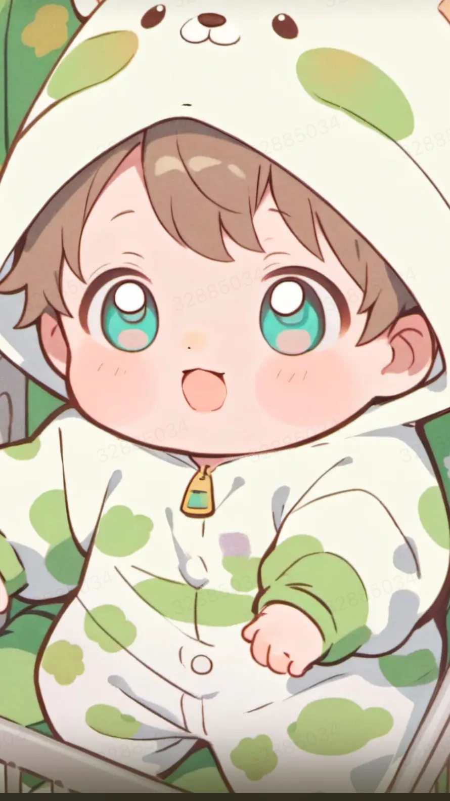 ai character: Leo (BABY) background