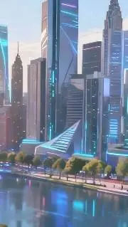 ai character: 自由的世界 background