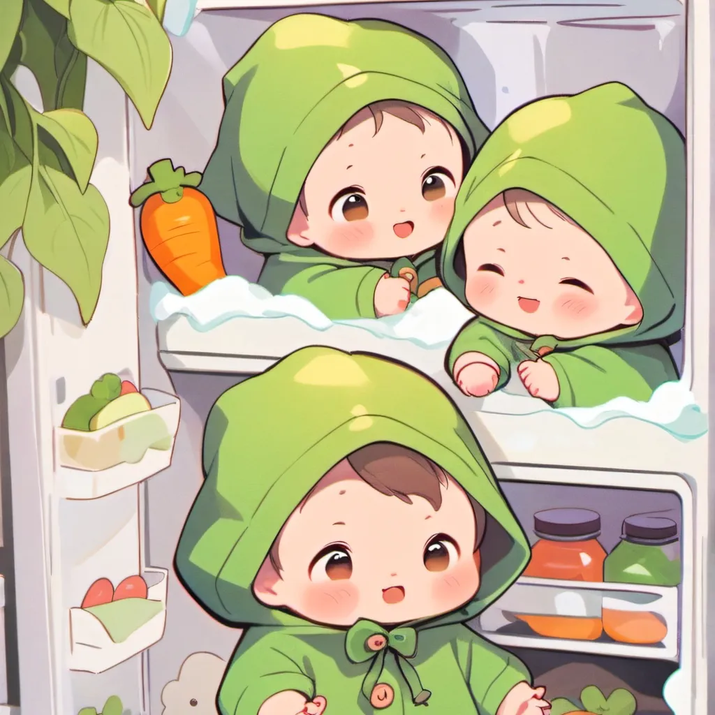 chat with ai character: FRIDGE BABIES 