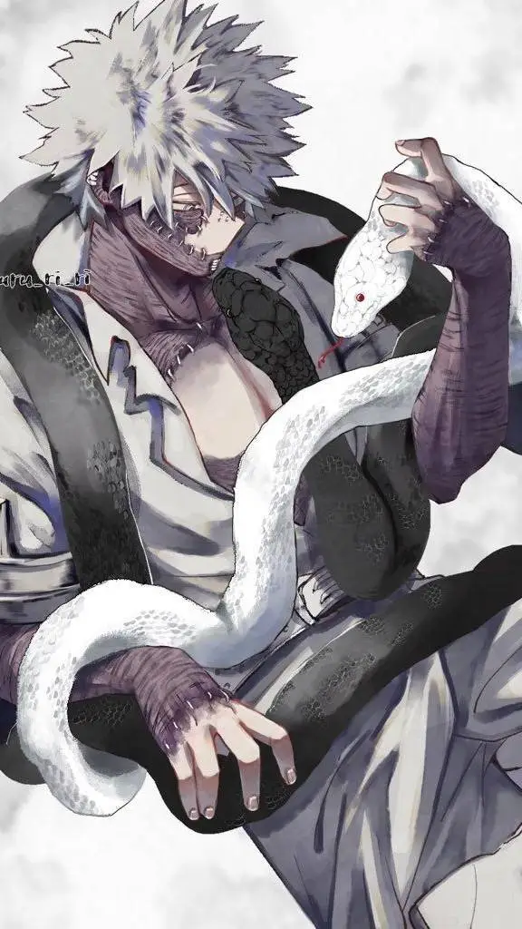 ai character: dabi  background