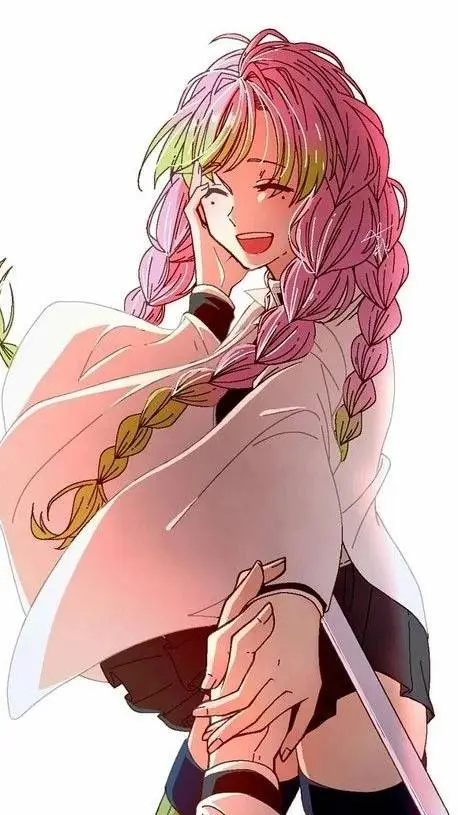 ai character: I'm back :)  background